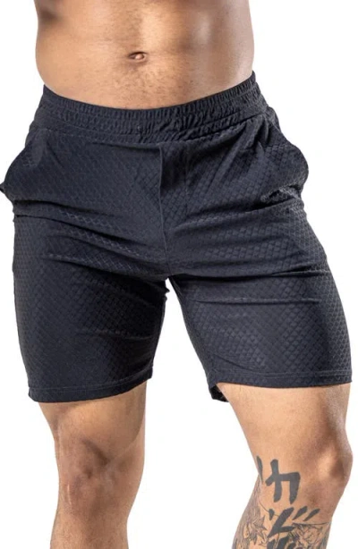 Maceoo Everyday Drawstring Shorts In Black