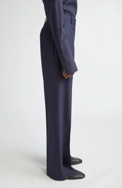 Lafayette 148 New York Gates Stretch Wool Straight Leg Pants