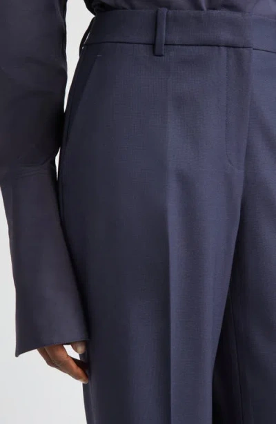 Lafayette 148 New York Gates Stretch Wool Straight Leg Pants