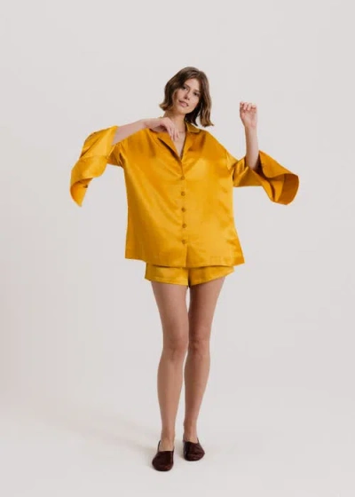 Alas Silk Mini Shorts