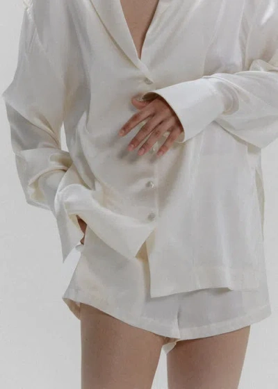 Alas Silk Mini Shorts