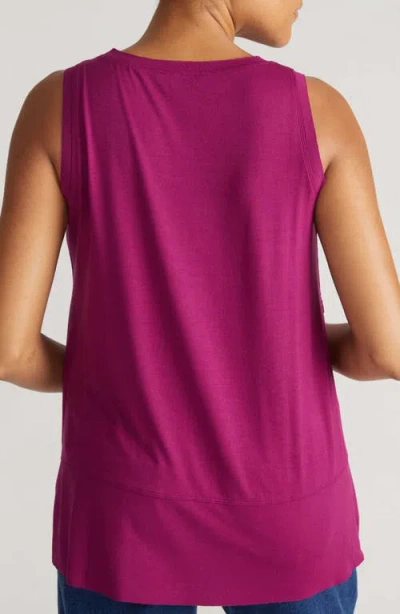 Universal Standard Hudson Liquid Jersey High-low Tank Top