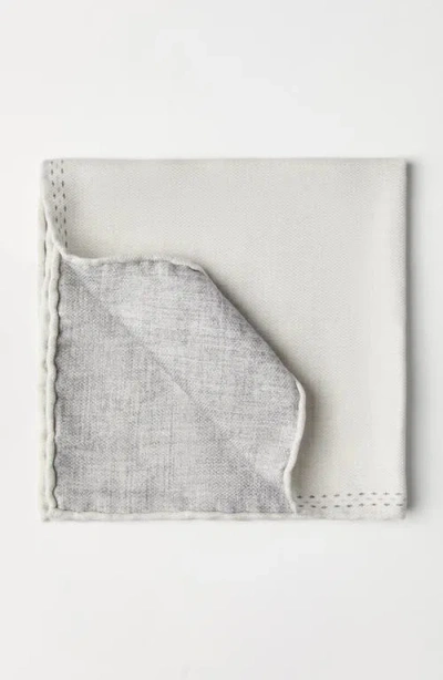 Brunello Cucinelli Silk Pocket Square