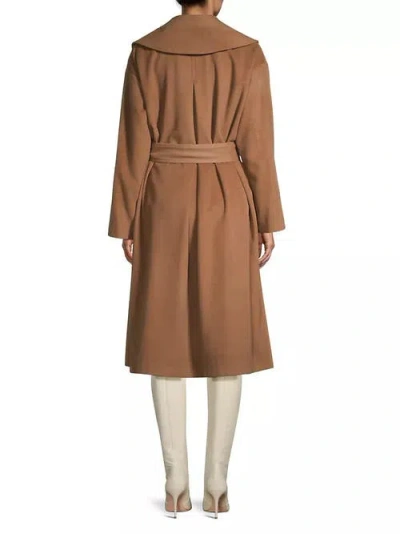 Emilia George Womens Eugene Coat In Brown