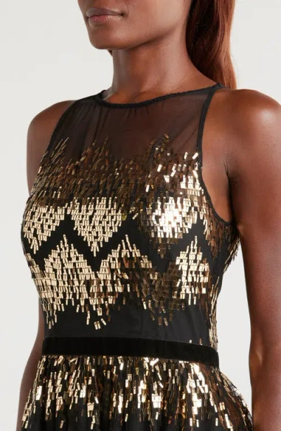 Vince Camuto Sequin Midi Dress