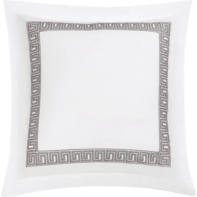 Matouk Ophelia Euro Pillow Sham In Gray