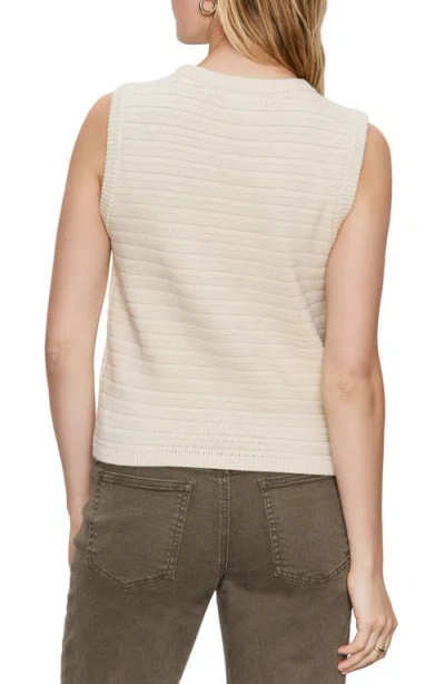 Sanctuary Textured Sweater Vest In Neutral