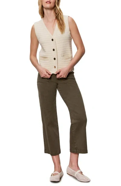 Sanctuary Textured Sweater Vest In Neutral