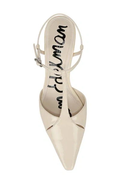 Sam Edelman Briella Pointed Toe Pump In Gold
