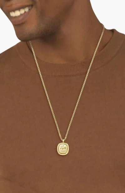 Lacoste Vigor Pendant Necklace