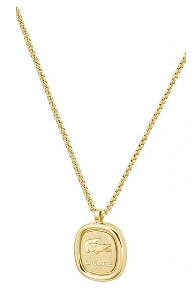 Lacoste Vigor Pendant Necklace
