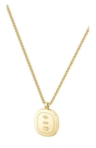 Lacoste Vigor Pendant Necklace