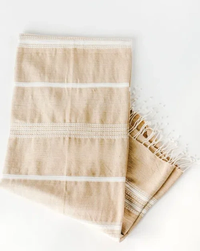 Creative Women Aden Cotton Bath Towel In Neutral
