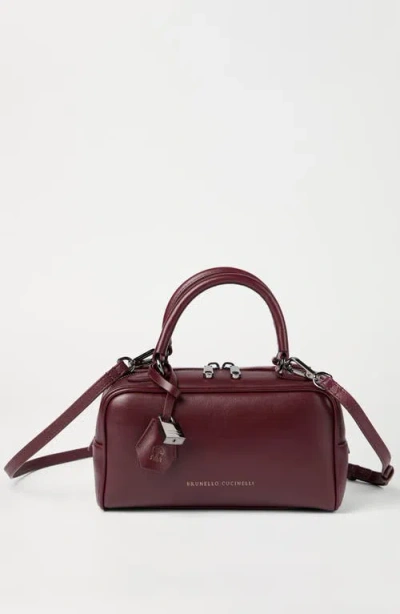 Brunello Cucinelli Nappa Boston Explorer Bag