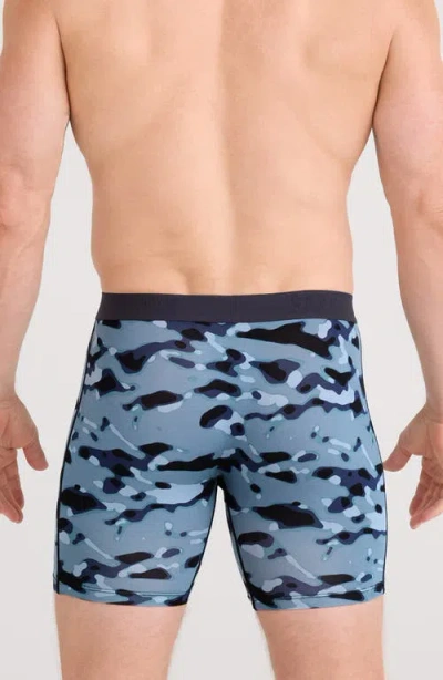 Saxx Assorted 2-pack Vibe Xtra Soft Comfort Boxer Briefs In Blue