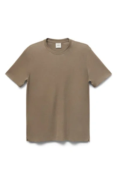 Mango Lyocell Blend T-shirt In Green