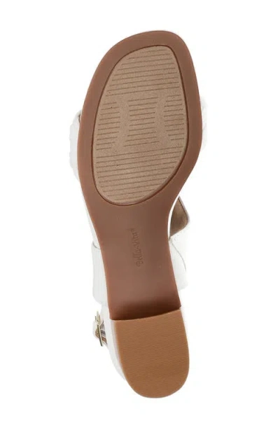 Bella Vita Womens Ankle Strap Block Heel Slingback Sandals