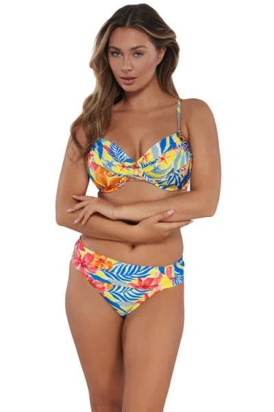 Sunsets Crossroads Underwire Bikini Swimsuit Top In Multi