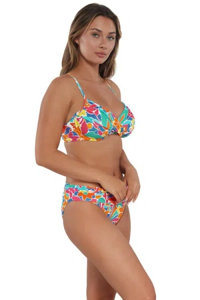Sunsets Crossroads Underwire Bikini Swimsuit Top In Multi