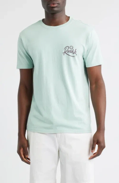 Roark Palm Gorge Graphic T-shirt In Blue