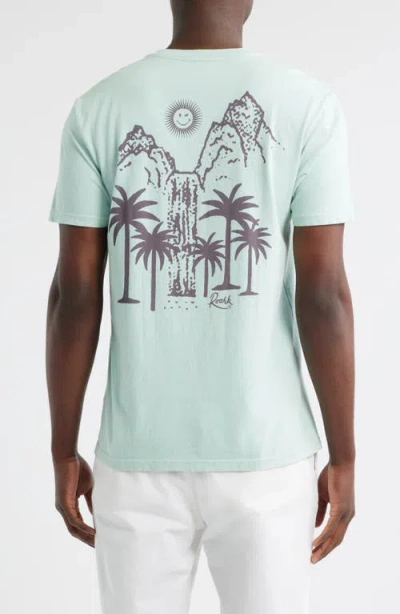 Roark Palm Gorge Graphic T-shirt In Blue