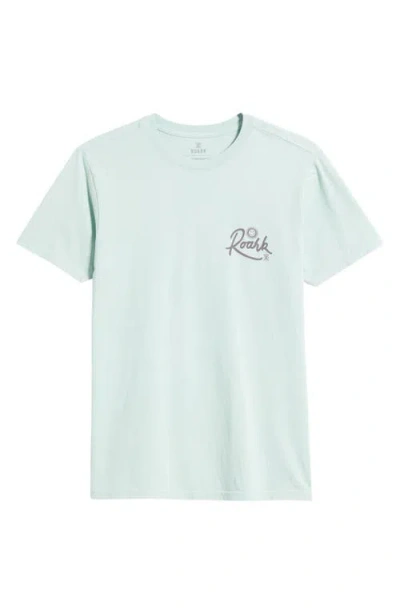 Roark Palm Gorge Graphic T-shirt In Blue