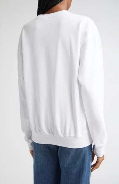 Sporty And Rich Sporty & Rich Ny 94 Long Sleeve Cotton T-shirt
