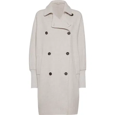 Brunello Cucinelli Women's Cashmere Blend Coat With Batwing Sleeves