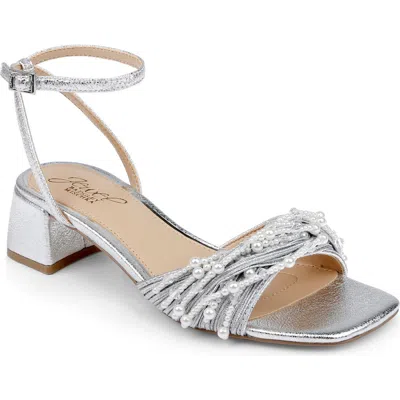 Jewel Badgley Mischka Fallon Ankle Strap Sandal
