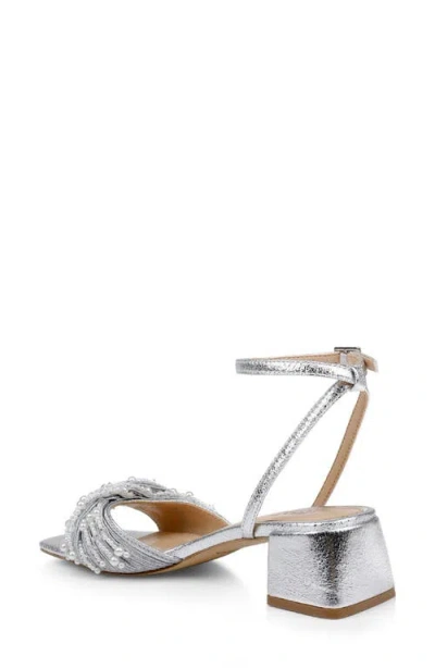 Jewel Badgley Mischka Fallon Ankle Strap Sandal
