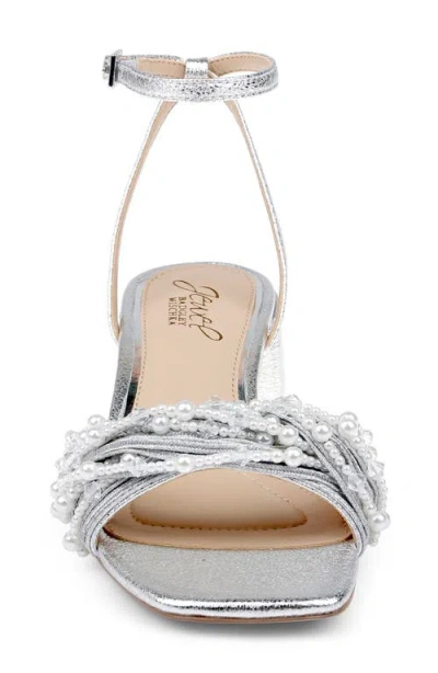 Jewel Badgley Mischka Fallon Ankle Strap Sandal