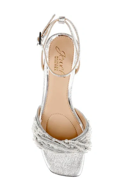 Jewel Badgley Mischka Fallon Ankle Strap Sandal