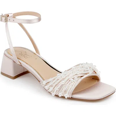 Jewel Badgley Mischka Fallon Ankle Strap Sandal