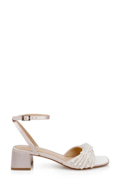 Jewel Badgley Mischka Fallon Ankle Strap Sandal