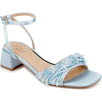 Jewel Badgley Mischka Fallon Ankle Strap Sandal