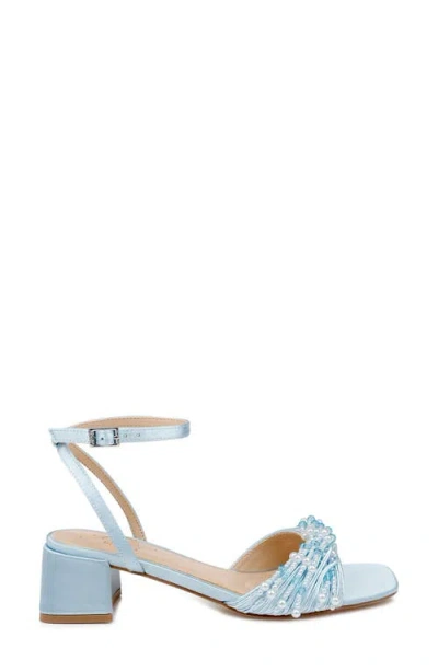 Jewel Badgley Mischka Fallon Ankle Strap Sandal