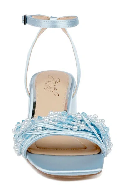 Jewel Badgley Mischka Fallon Ankle Strap Sandal