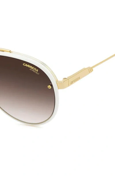Carrera Eyewear Glory 58mm Pilot Sunglasses