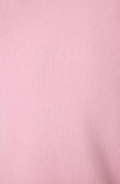 Pj Salvage Wish You Were Here Waffle Knit Pajama Shorts In Pink