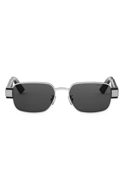 Dior Rectangle Sunglasses In Metallic