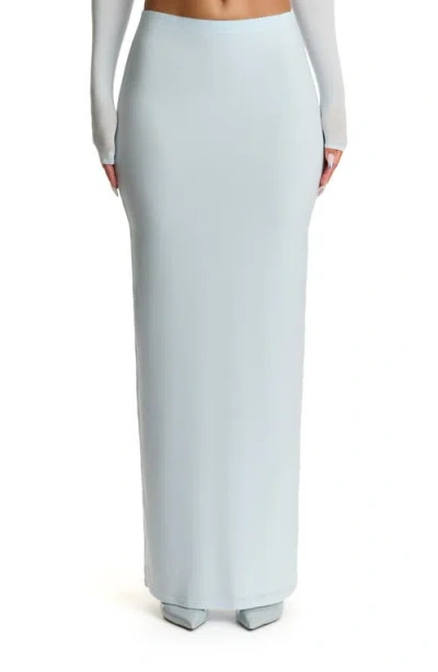 Naked Wardrobe Maxi Skirt In Gray