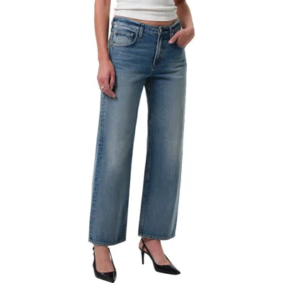 Citizen Of Humanity Citizens Of Humanity Lindz Low Rise Easy Straight Leg Jeans In Blue