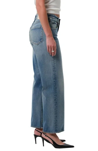 Citizen Of Humanity Citizens Of Humanity Lindz Low Rise Easy Straight Leg Jeans In Blue
