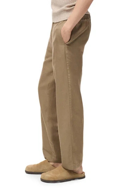 Mango Lyocell & Linen Pants