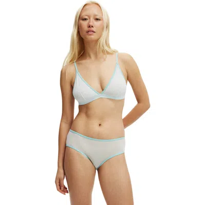 Cotton On Body Sporty Mesh Triangle Bralette