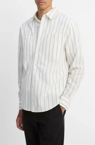 Vince Port Stripe Button-up Shirt