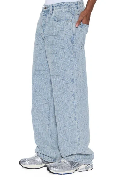 Ksubi Maxx Tile Baggy Jeans In Blue