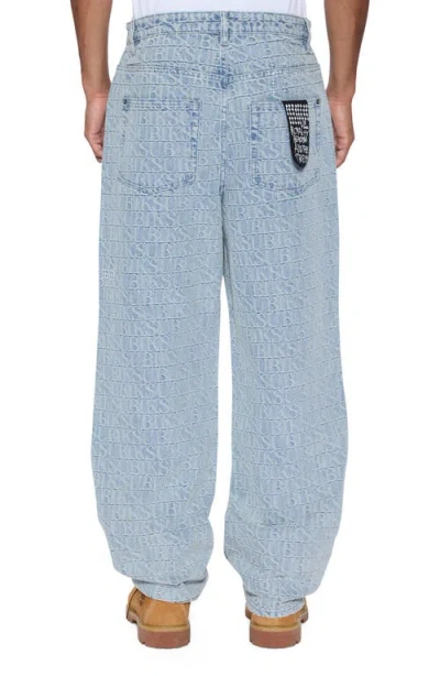 Ksubi Maxx Tile Baggy Jeans In Blue