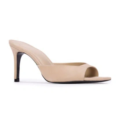 Black Suede Studio Brea 80 Suede Mule