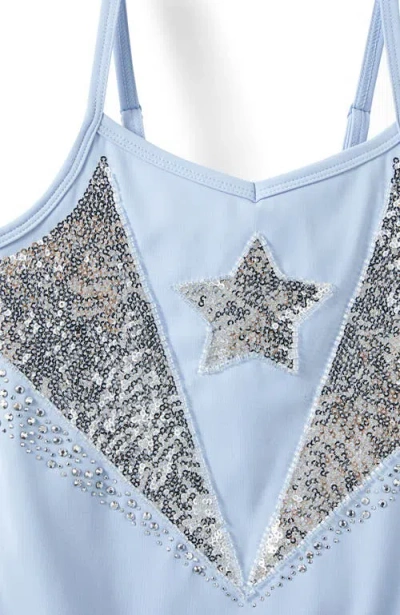 Cotton On Kids Kid's Lexie Sleeveless Leotard In Blue
